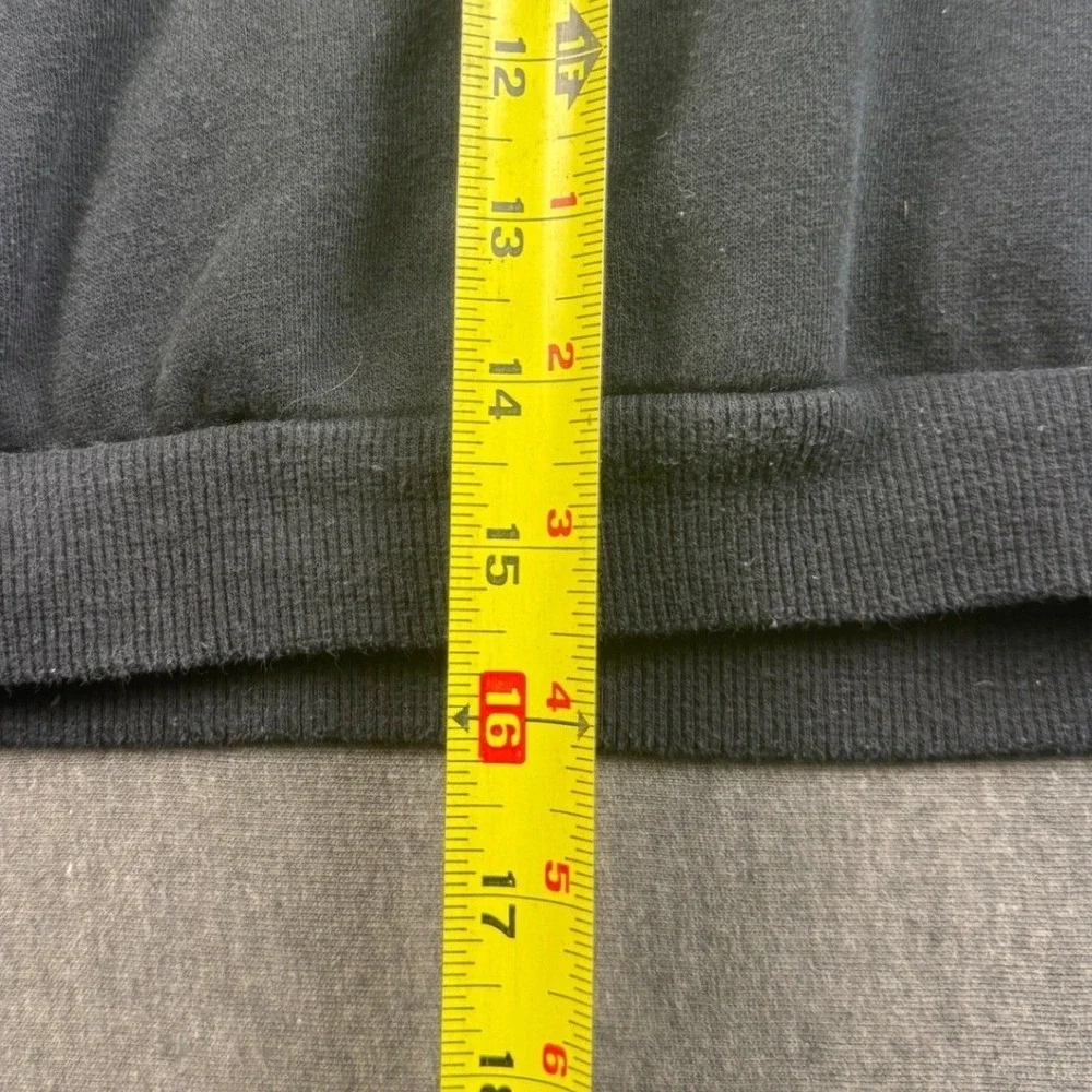 Nike Kids Pullover‎ Hoodie Sweatshirt Black Graphic Logo Size 6-7 Years